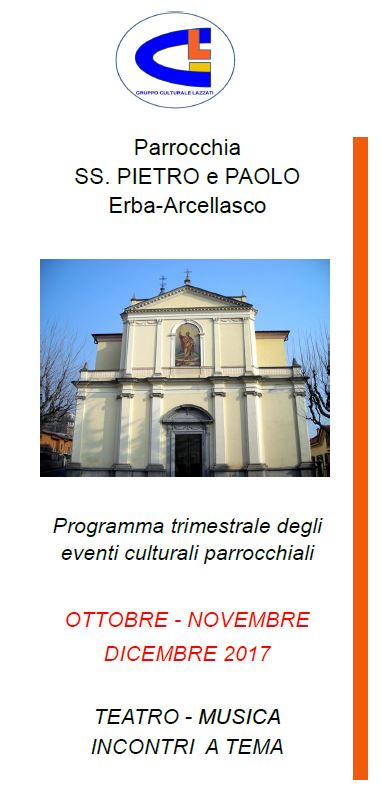 CALENDARIO ATTIVITA'